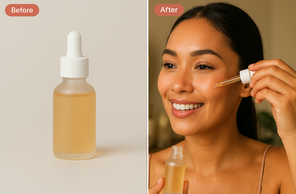 Beauty transformation